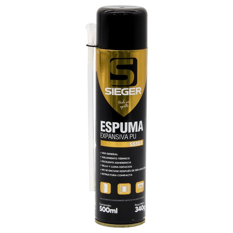 Espuma Expansiva Pu 500Ml Sieger-0