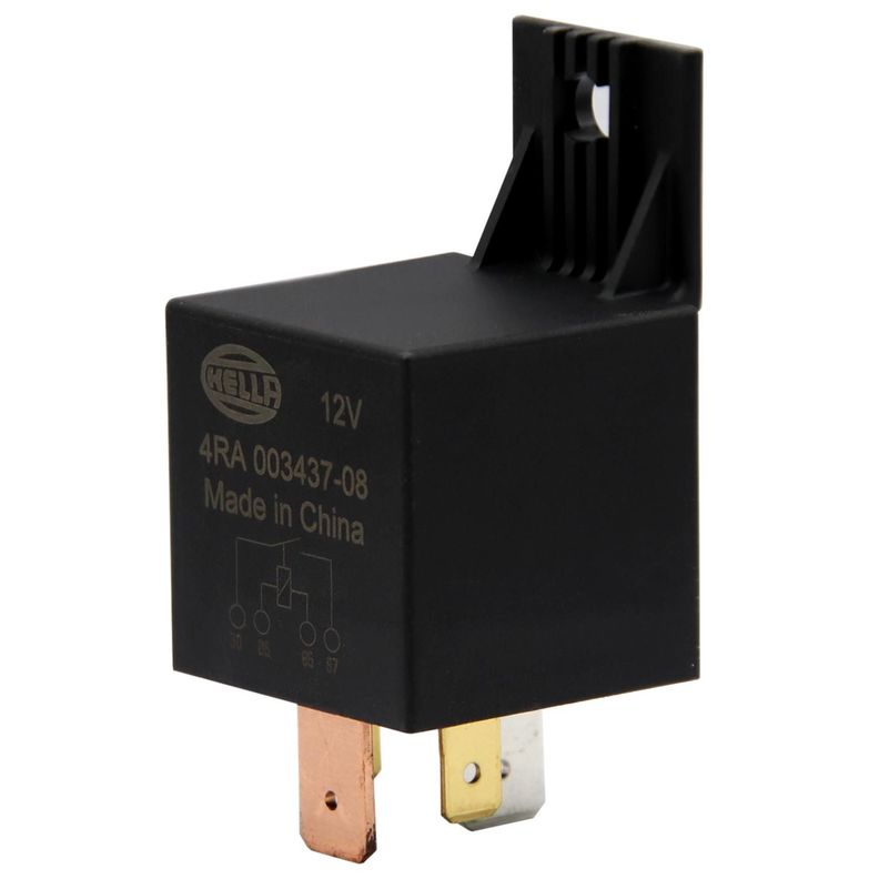 Relay 12V 60Amp 4P Reforzado Con Soporte-1