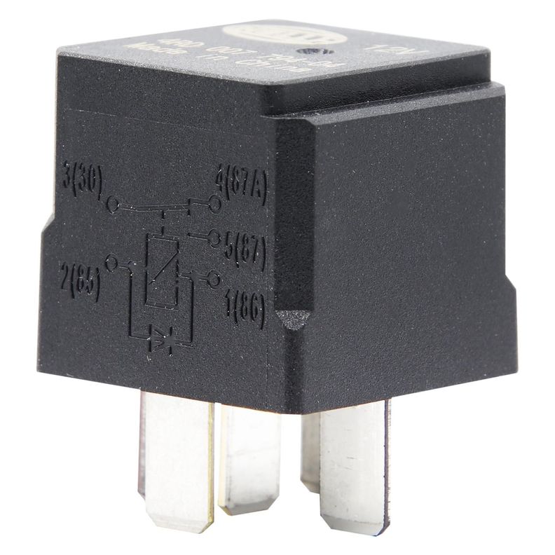 Relay 12V 30/40Amp 5P Con Diodo-0