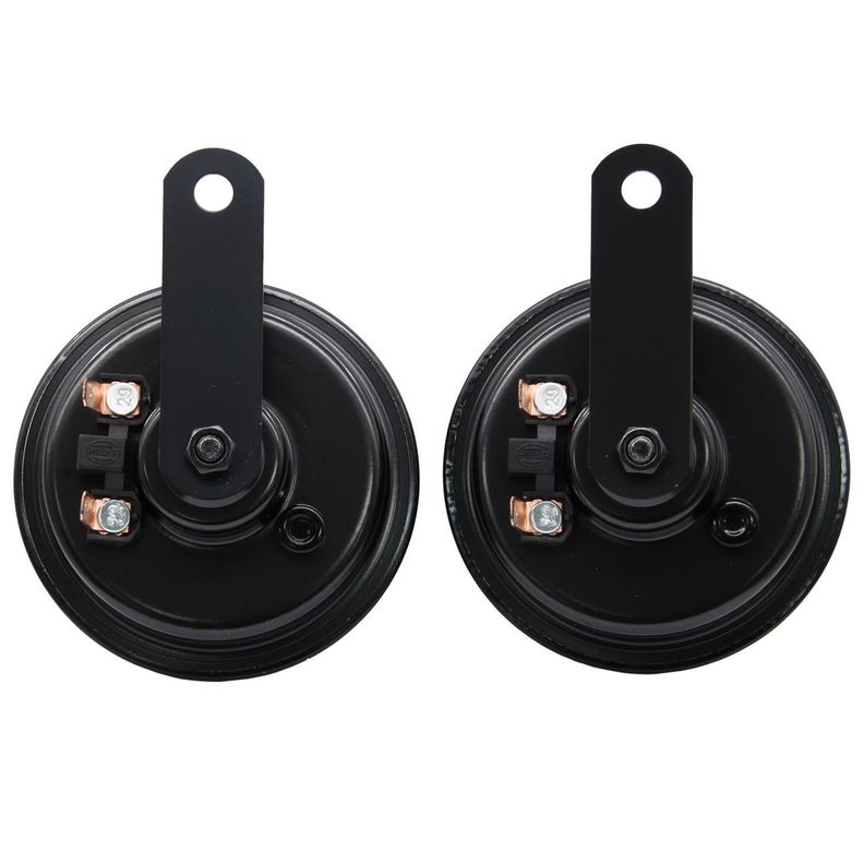 Bocina Tipo Plato 12V 2X60W 335/435Hz Universal (Par)-2