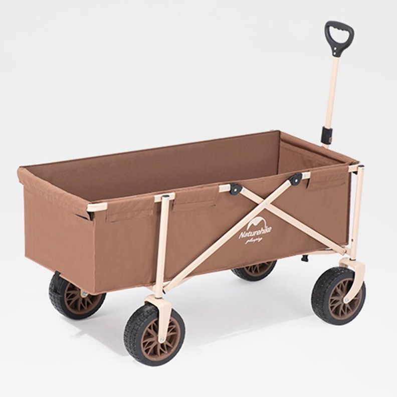 Carro Largo Plegable Camping 170L (120Kg) - Café-0