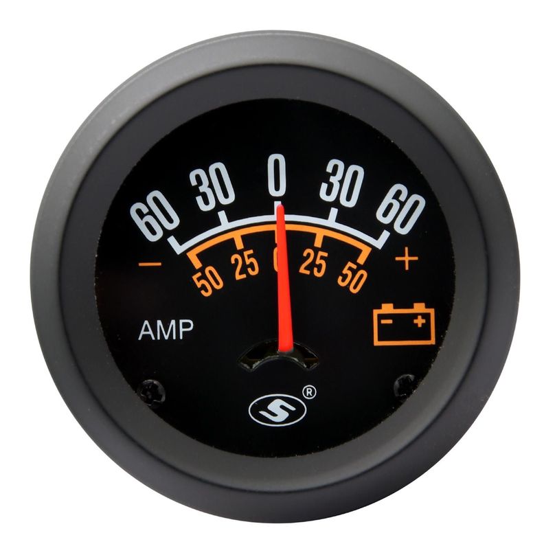 Amperimetro Elec 24V 52Mm 603003060-0