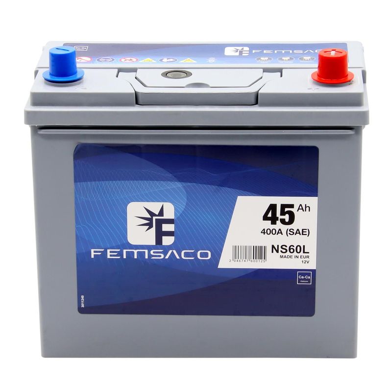 Bateria Femsaco 45Ah Positivo Derecho 360 CCA-0