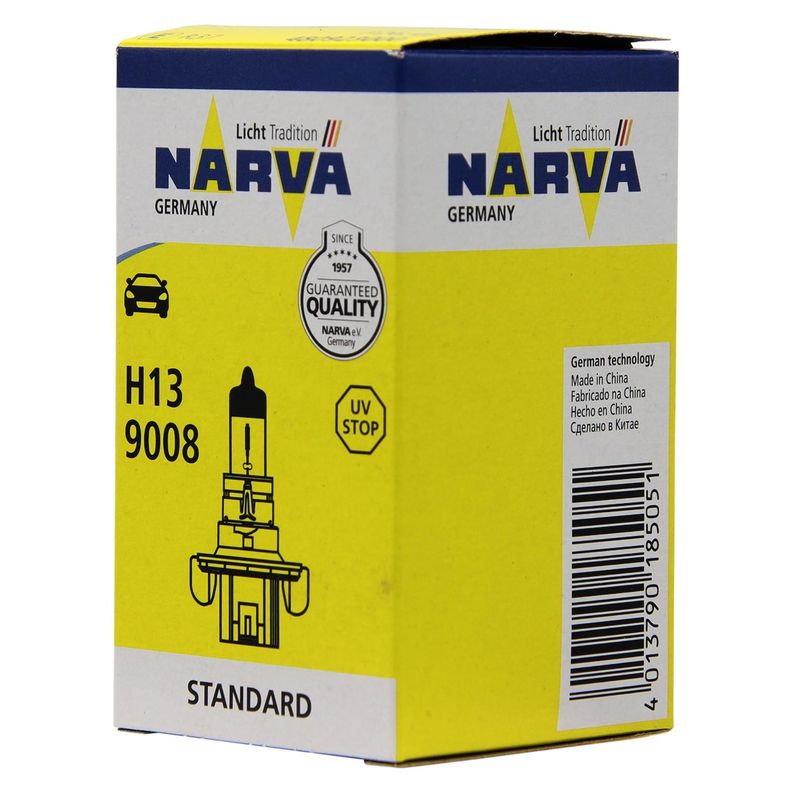 Ampolleta Halógena H13 9008 12V 6055W P264T Cristal-1