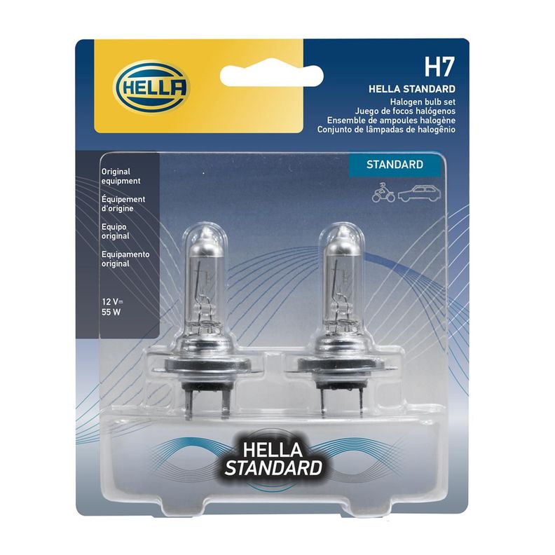 Ampolleta Halógena H7 12V 55W Px26D Cristal-1