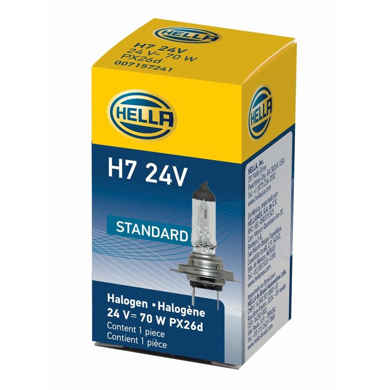 Ampolleta Halógena H7 24V 70W Px26D Cristal-1