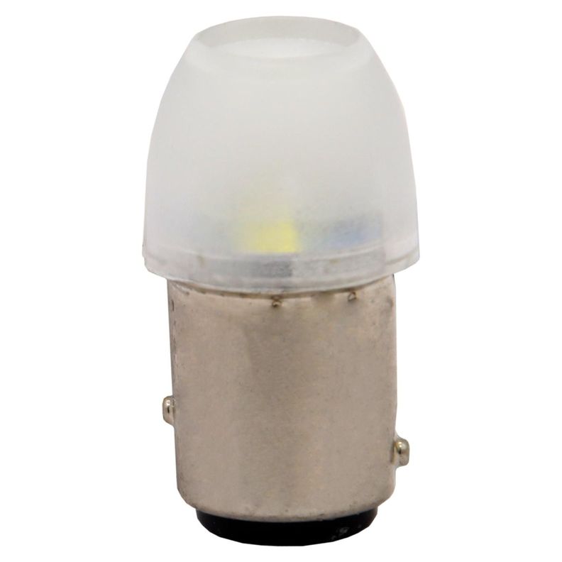 Ampolleta Led 1157 12V Color Cristal Con Flash Bay15D-0