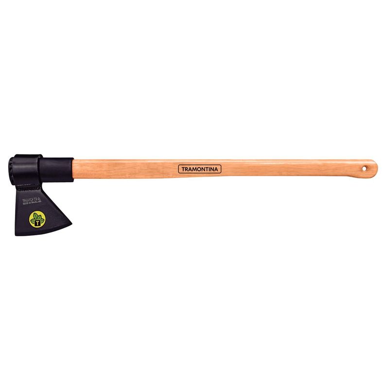 Hacha Soldado Acero Mango Madera 90Cm-0