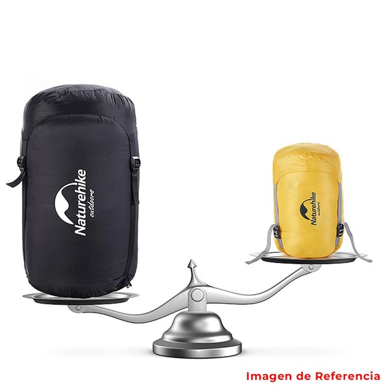 Saco De Dormir De Plumon De Ganso Momia Cw300 - Azul-1
