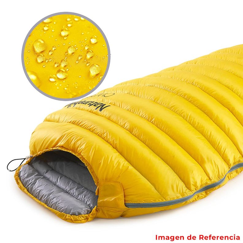 Saco De Dormir De Plumon De Ganso Momia Cw300 - Azul-2