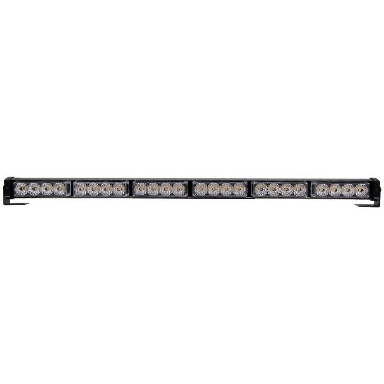 Barra Destellante Ambar Cristal 24W 12-24V -0