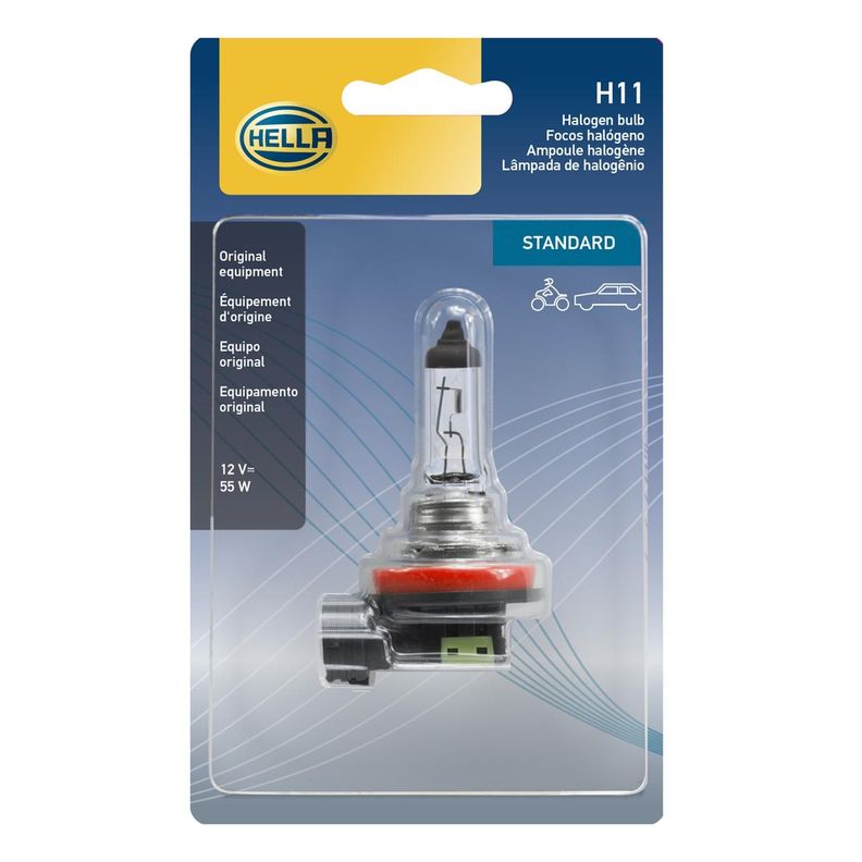 Ampolleta Halógena H11 12V 55W PGJ19-2-1