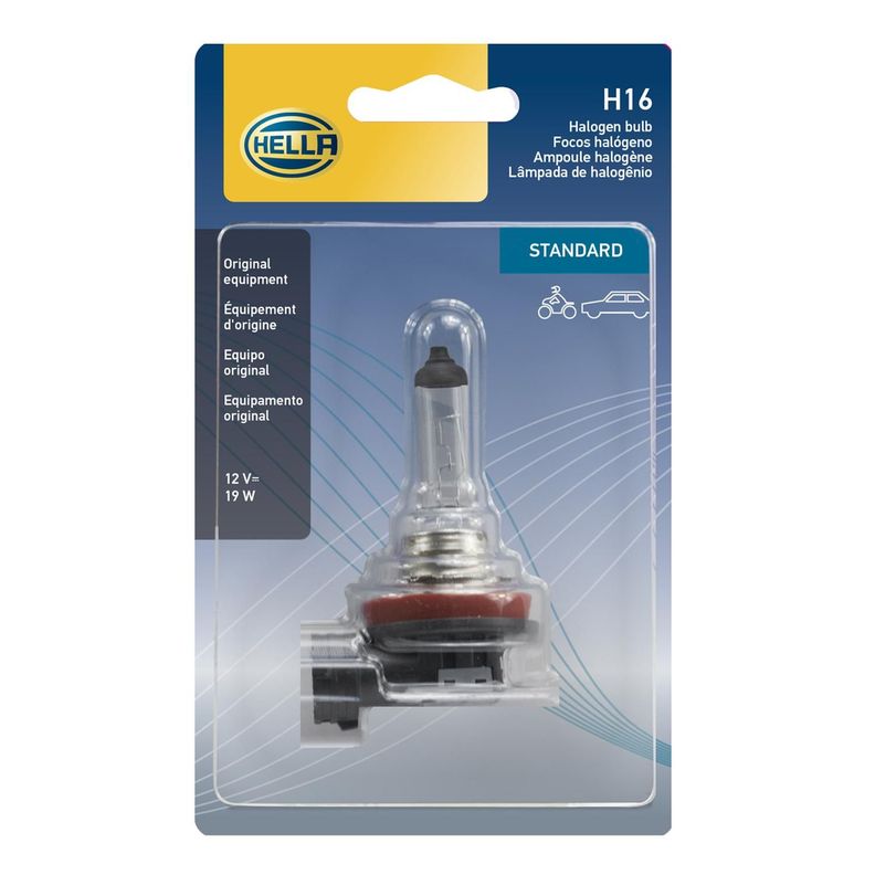 Ampolleta Halógena H16 12V 19W PGJ19-3-0