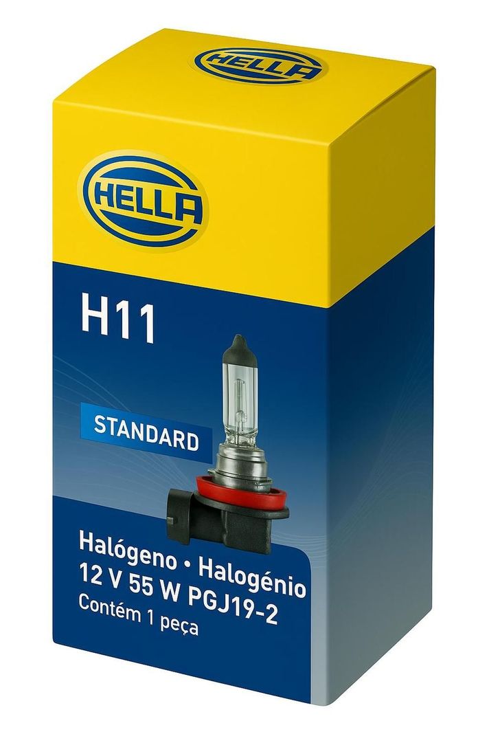 Ampolleta Halógena H11 12V 55W PGJ19-2  -0