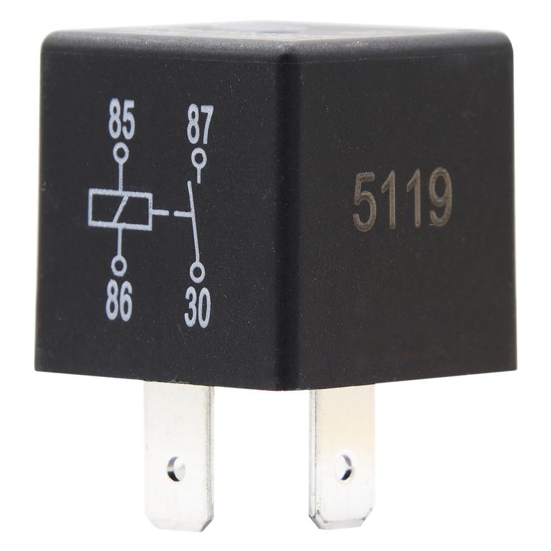 Relay 12V 40Amp 4P De Trabajo-0