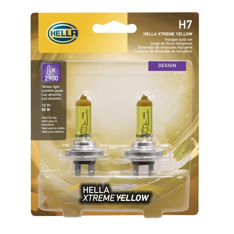 Ampolleta Halógena H7 12V 55W Px26D Amarilla-1
