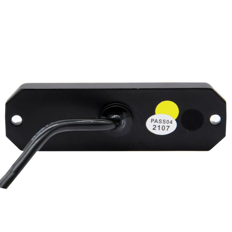 Barra Destellante 26 Patrones 96Mm 9V30V Base Aluminio Pc Transparente Ip67 4Led Verde-2