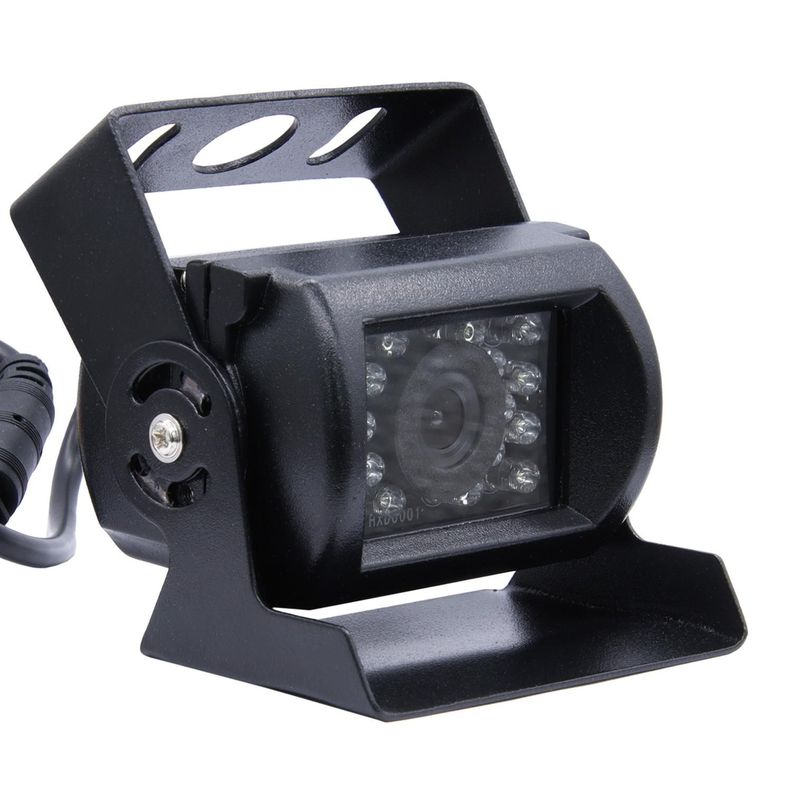 Camara Hd Auto Visión Nocturna Retroceso Ip66 12/24V-1