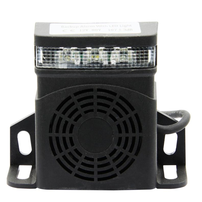 Alarma Retroceso 9-80V 107Db Con Led-0