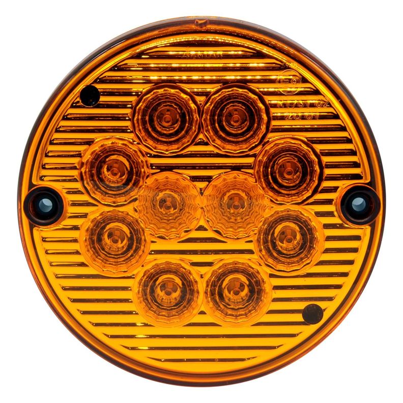 Faro Trasero Bus Brasil 125Mm Ambar 24V-0
