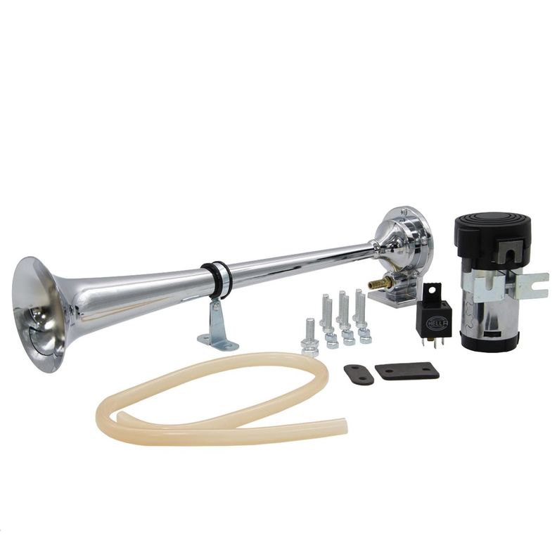 Bocina Corneta 12V 312W 115Db Con Compresor-1