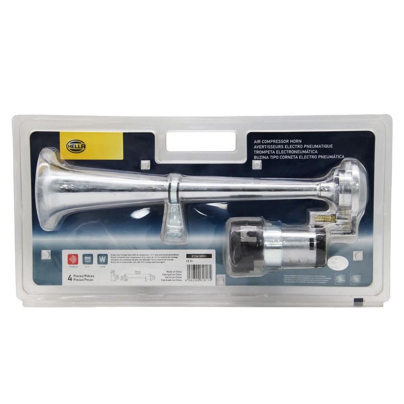 Bocina Corneta 12V 312W 115Db Con Compresor-3
