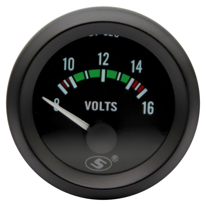 Voltimetro Elec 12V 52Mm 0816 Volts-0
