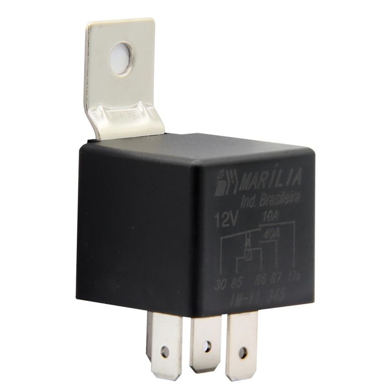 Relay Inversor Auxiliar 1040A - 12V 5 Terminales Nf Na 46451295-0