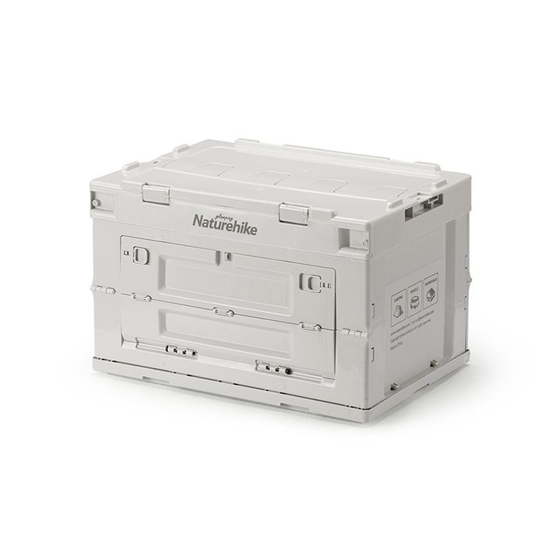 Caja De Almacenamiento Plegable Naturehike Pp Gris 50Litros-0