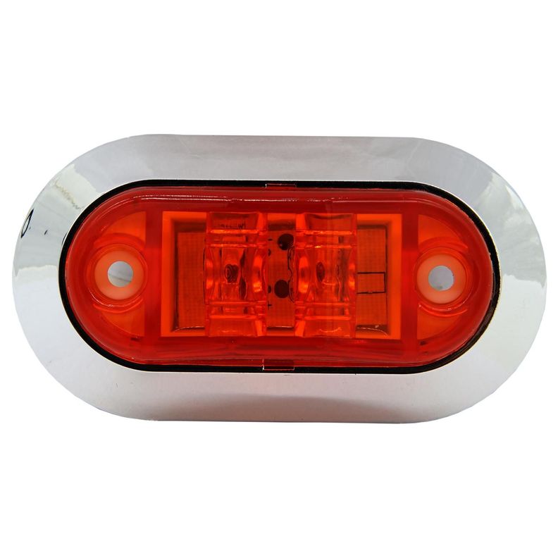 Farol Lateral 2Led 12V/24V Ambar 8X4,3X2Cm-0