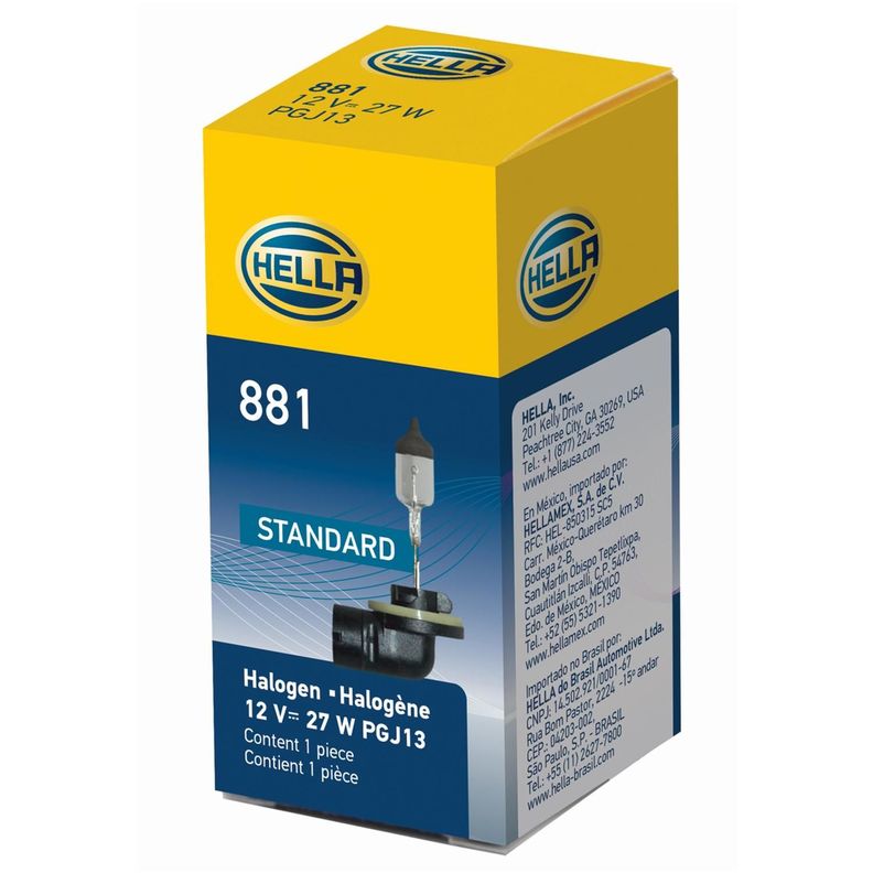 Ampolleta 881 12V 27W Pgj13  -1
