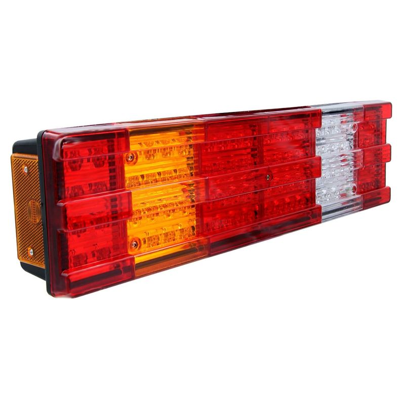 Farol 80Led Trasero Mercedes Benz Mp3 Actros 24V Derecho 525X41X 82Mm-1