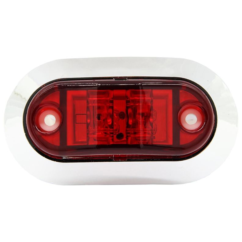 Farol Lateral 2Led 12V/24V Rojo 8X4,3X2Cm-0