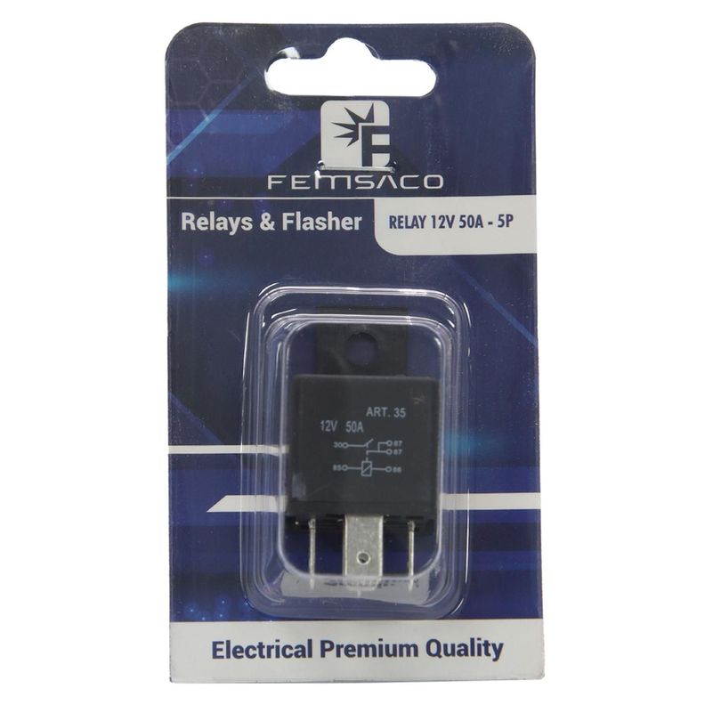 Relay 12V 50A 5P-3