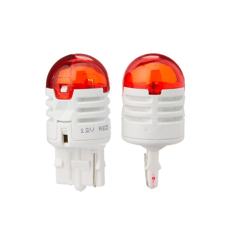 Ampolleta Led Focos Traseros W21W Roja (Par)-1