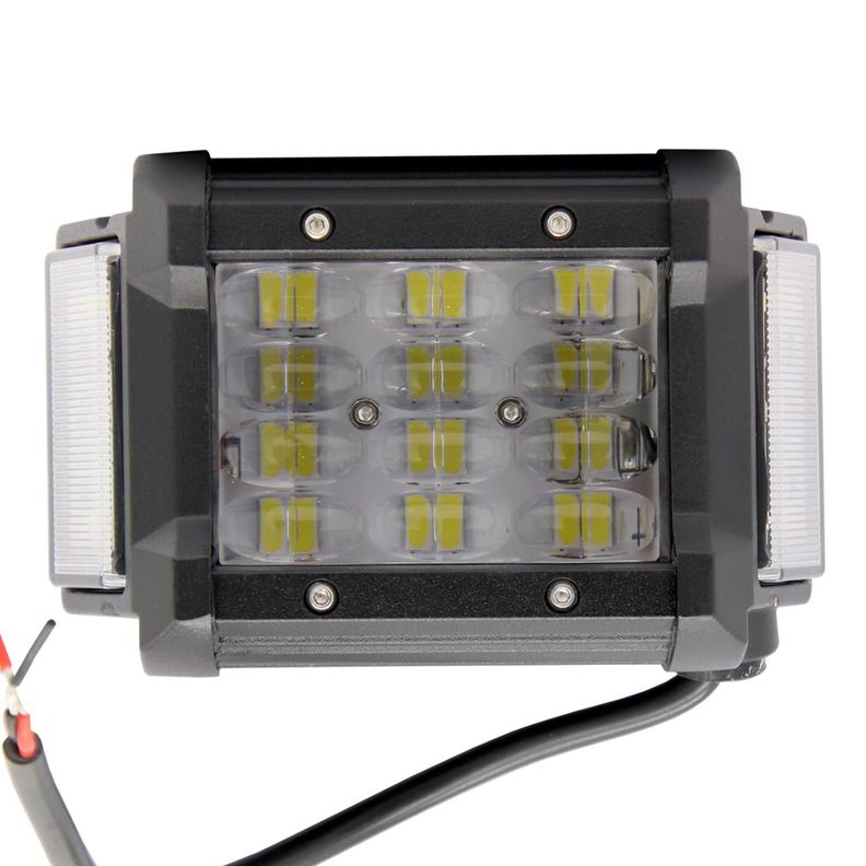 Barra 28Led Cree 4 Filas Y Lateral Combo 28W 2520Lm 100Mm 1032V Ip67-0