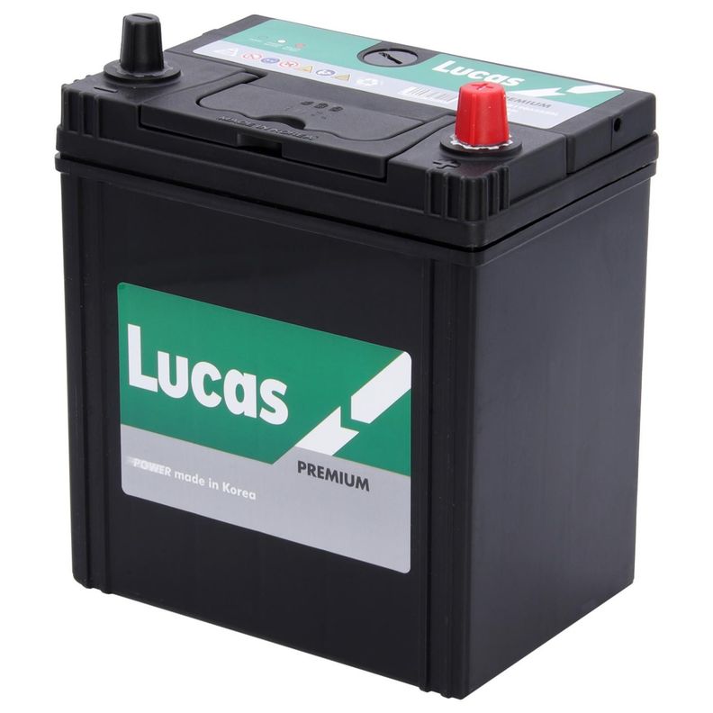 Batería Lucas Premium 35 Amp Positivo Derecho Normal-1