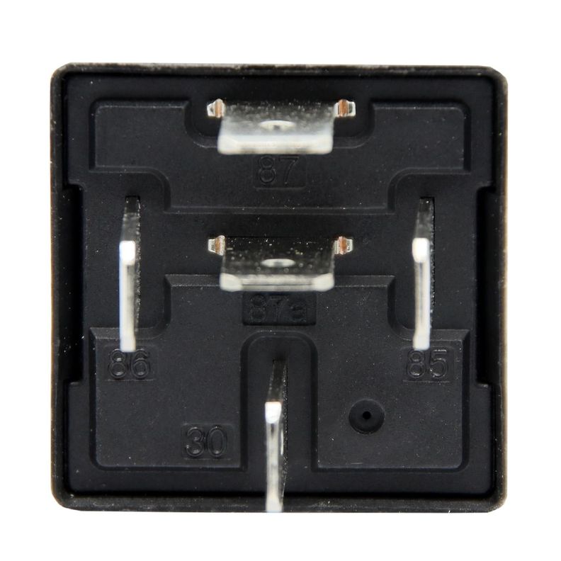 Relay 12V 40Amp 5P  Con Soporte-1