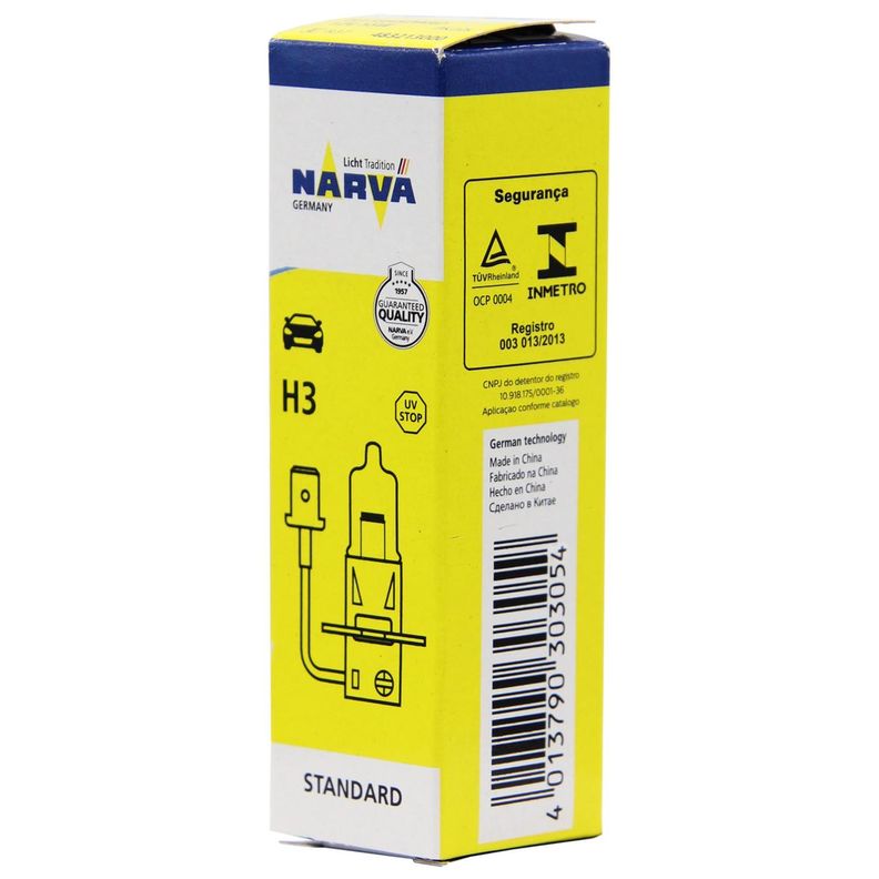 Ampolleta Halógena H3 24V 70W Pk22S T325  -1