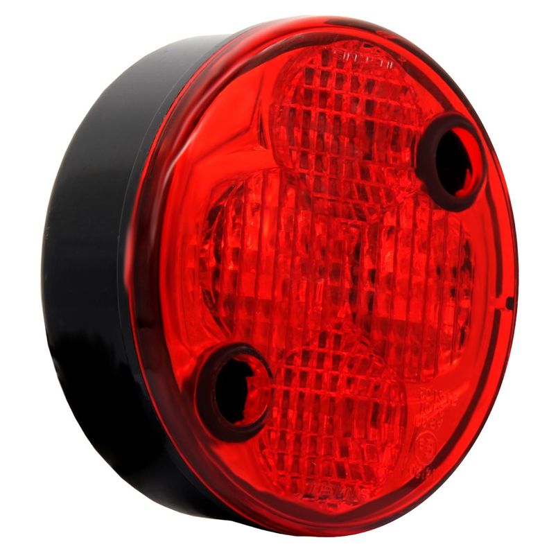 Faro Delimitador 75Mm Marcopolo Rojo Led 24V Fijacion Fr-1