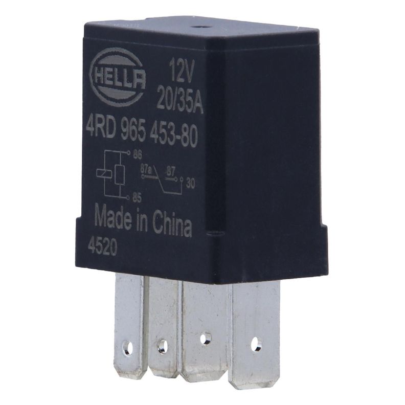 Micro Relay 12V 20Amp 5P Con Resistencia-1