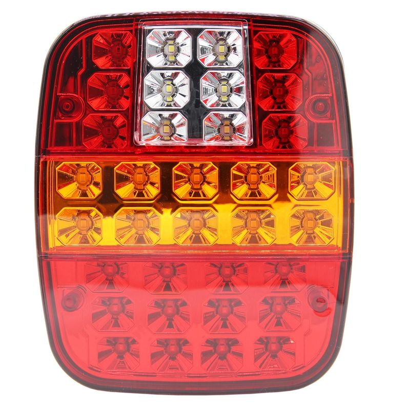 Farol Trasero 23 Led Ford Cargo 12/24V Izquierdo-0