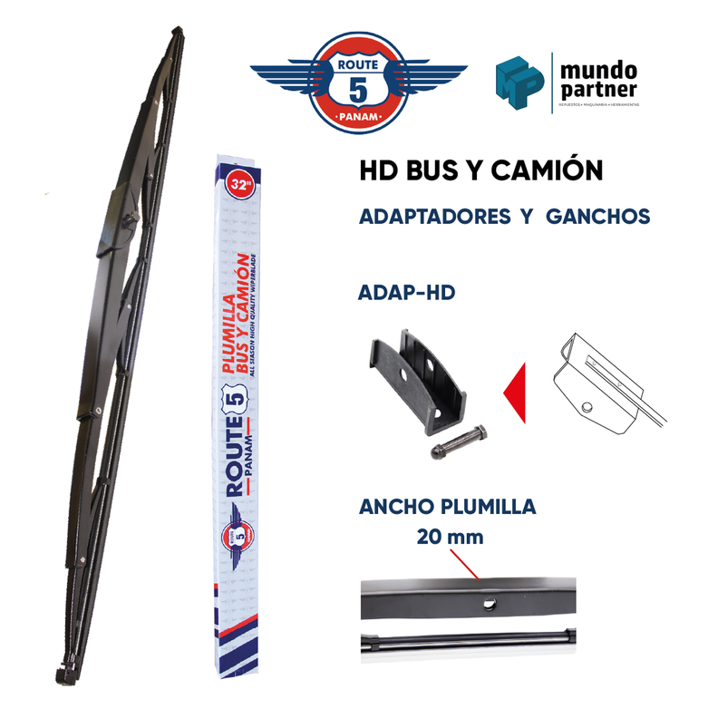 Plumilla 36 Pulgadas 91,4 Cm Bus Y Camión (HD)-1