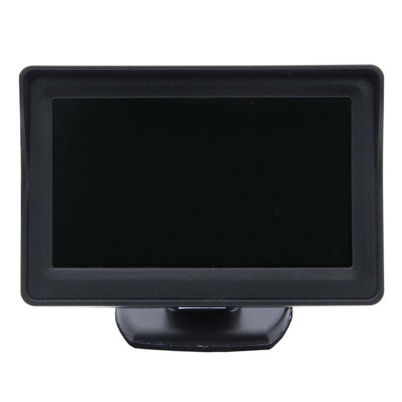 Pantalla Lcd 4.3 Monitor Ajustable 12V Para Camara-0