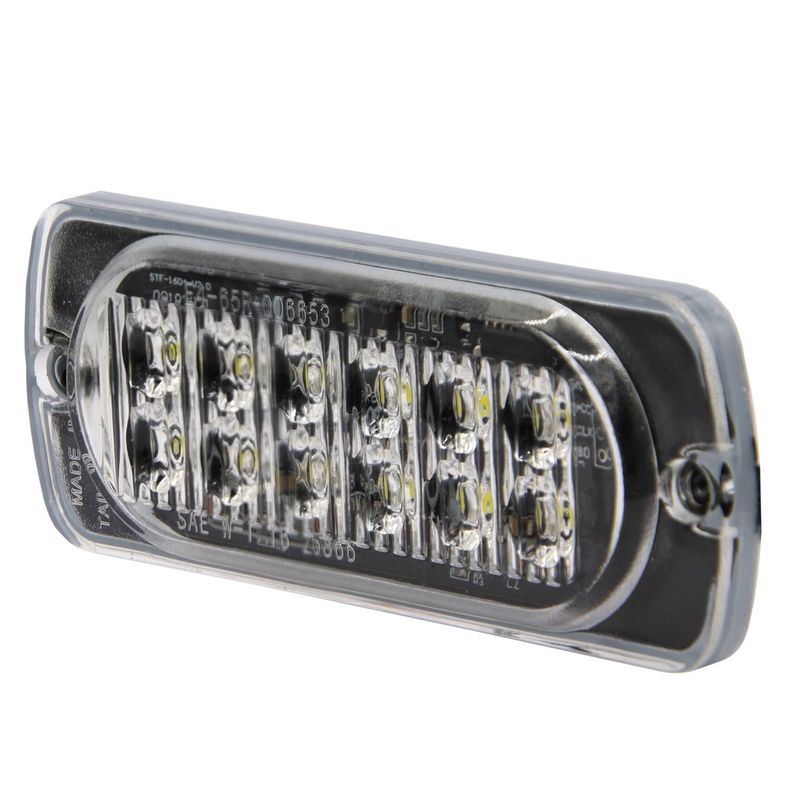 Destellante 12Led Flat Bivoltaje 20 Patrones Cristal 113X42X128Mm Sae E-Mark-1