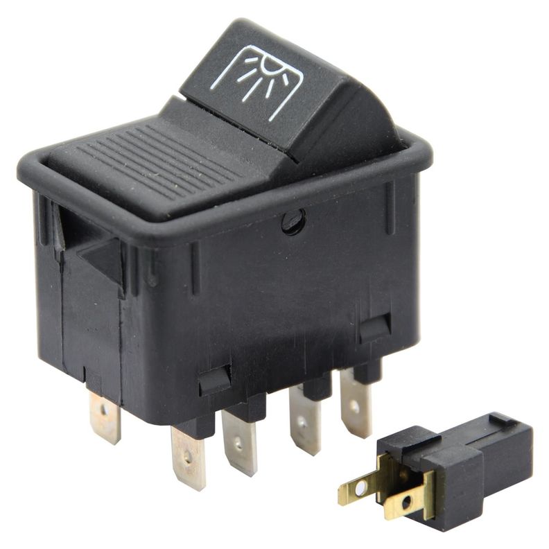 Interruptor Tecla Iluminacion Interna 8 Terminales (Marcopolo 10201580 Esq. K)-0