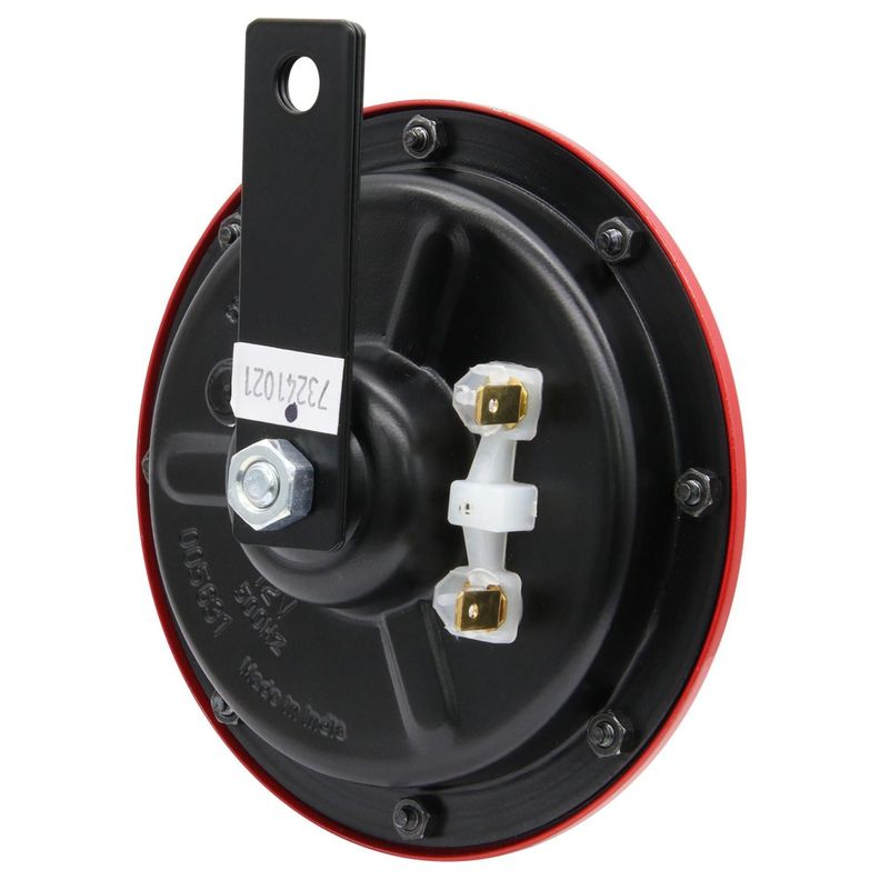 Bocina Original Hella Plato Roja Super Tono 12V 500Hz 118Db-2