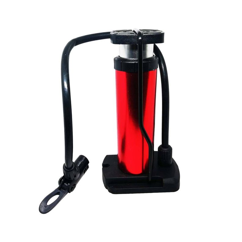 Bombin Inflador Con El Pie Para Bici Moto Pelotas-0
