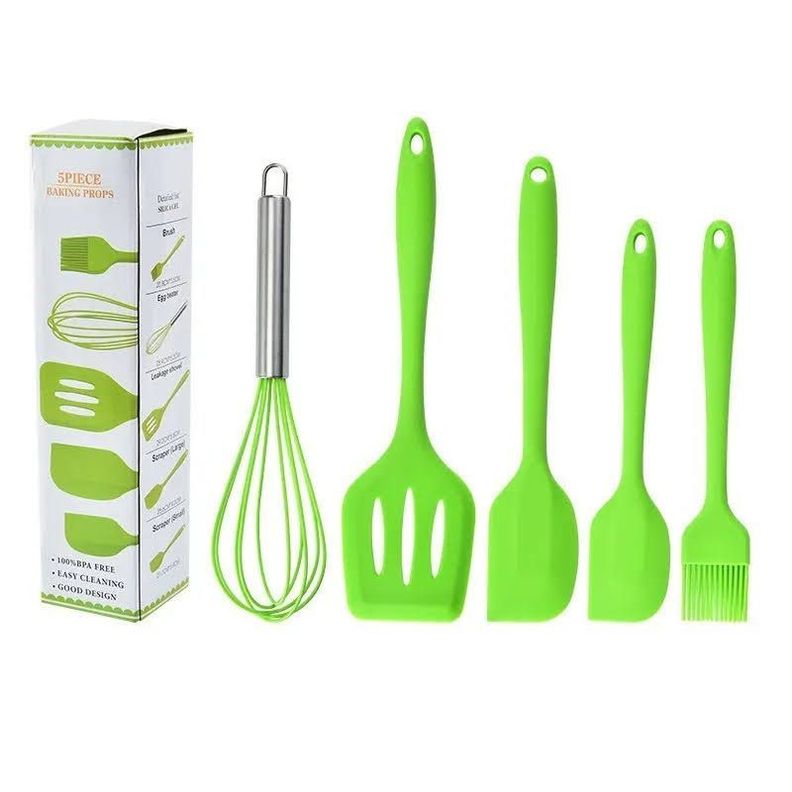 Set 5 Utensilios de Cocina Reposteria Antiadherentes de Silicona-5