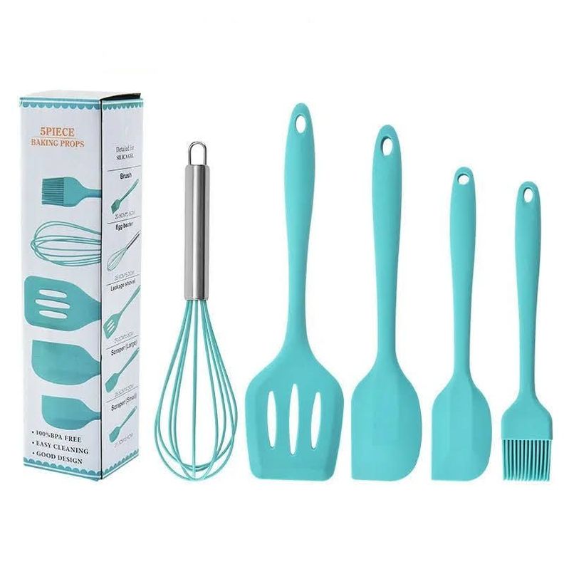 Set 5 Utensilios de Cocina Reposteria Antiadherentes de Silicona-6